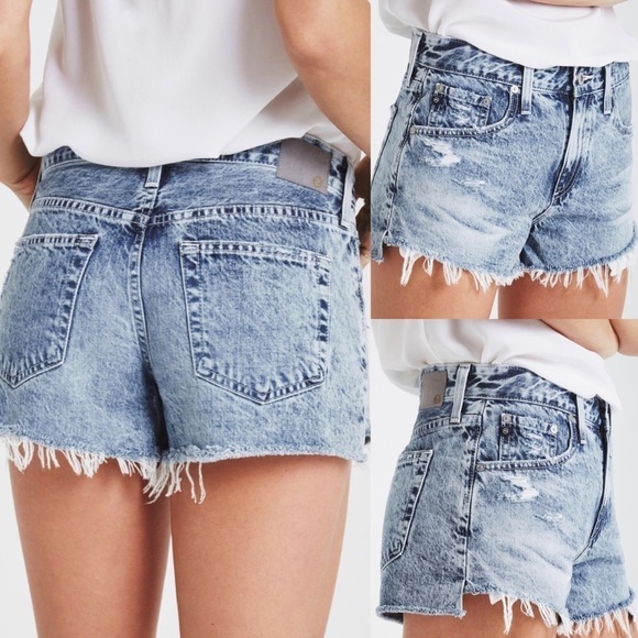 AGOLDE THE SADIE HIGH-RISE SHORT - Picture 1 of 13